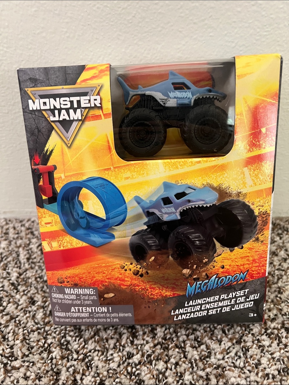 Megalodon Launching Playset - Blue